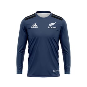 Men's New Zealand All Blacks 2023  Long Sleeve BL Shirt