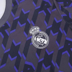 Real Madrid Vor dem Spiel-Trikot Marineblau 23/24