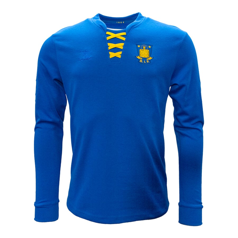 Maillot manches longues anniversaire rétro Brøndby IF homme