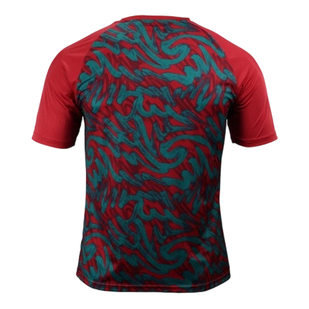 Remera pre partido tercera Portugal 2026 rojo niño