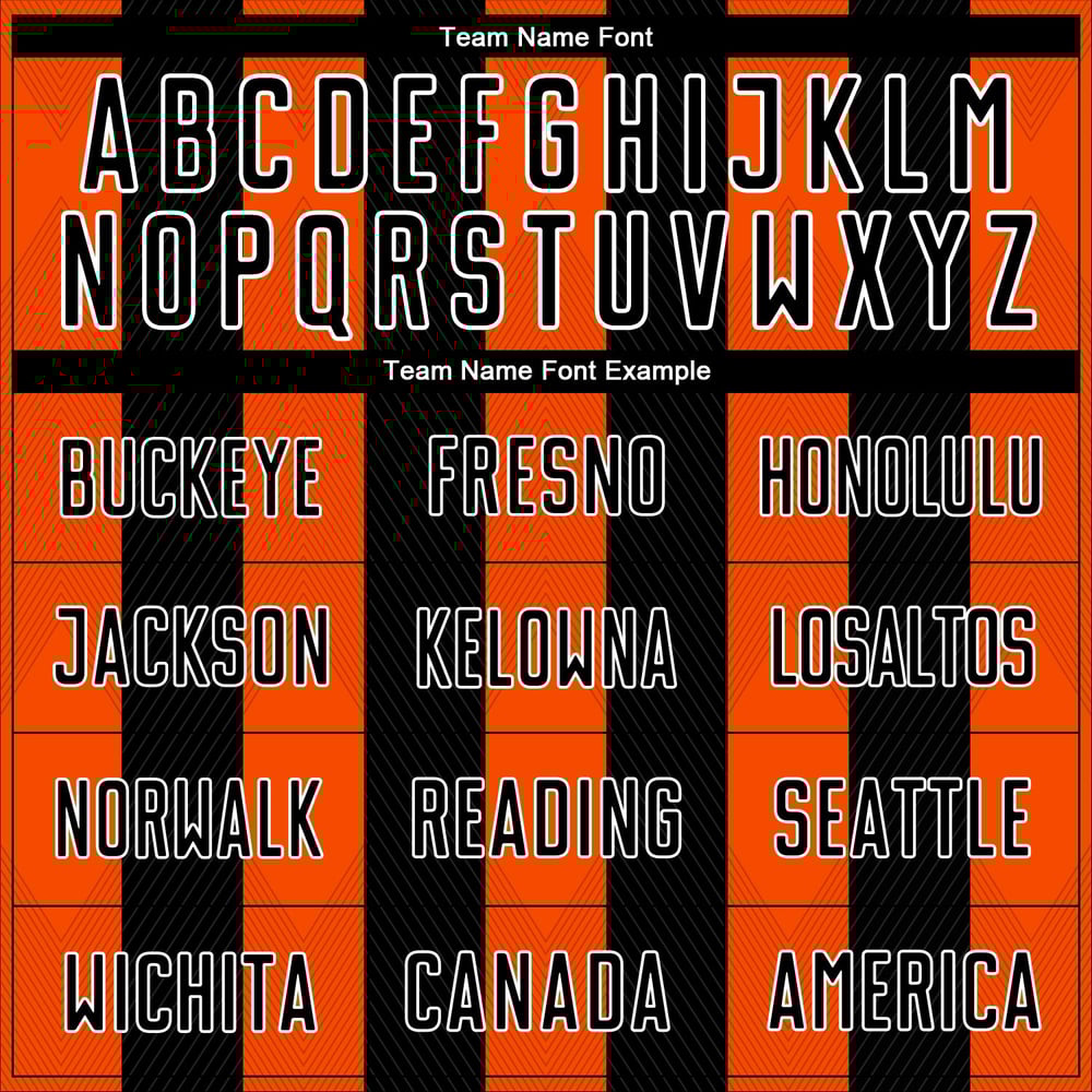 Black Custom Sublimation Uniform Orange-White Soccer Jersey Line