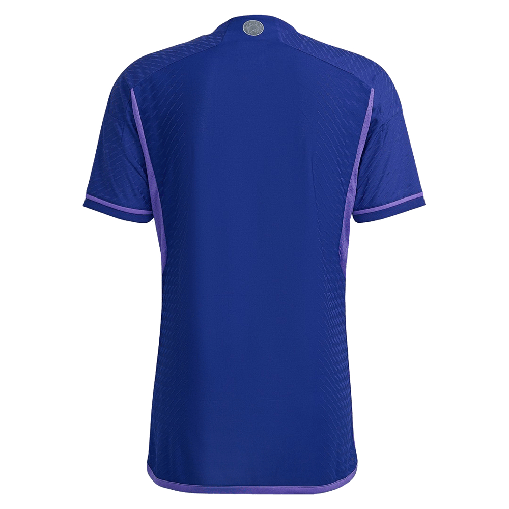 Argentina 3 Stars Player Version Away Jersey World Cup 2022