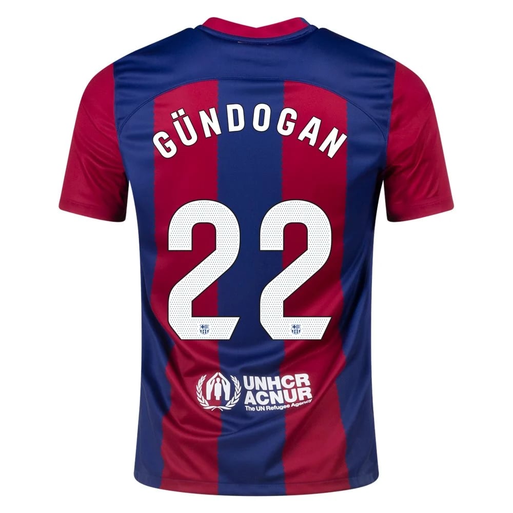 Barcelona #22 Ilkay Gündogan Heimtrikot 23/24
