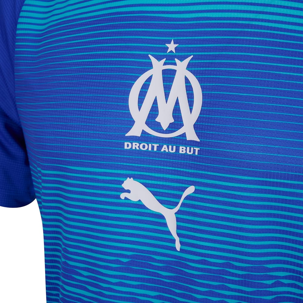 Kid's OM 2025/26 Third Pre Match Shirt - Blue