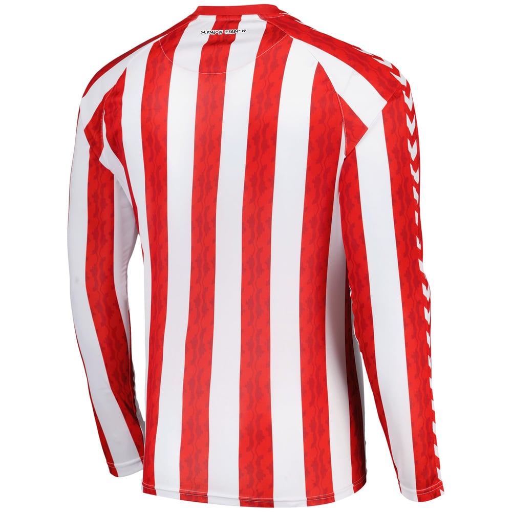 Men's Sunderland 2024/25 Home Long Sleeve Shirt