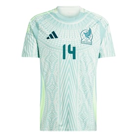 Javier Hernandez Chicharito #14 Mexiko Auswärtstrikot Copa America 2024