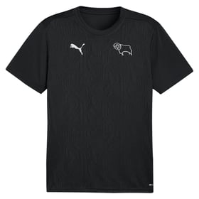 Herren Derby County 2024/25 Dritt Authentisches Trainingsshirt - Schwarz