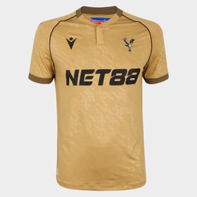 Kinder Crystal Palace 2025/26 Drittes Adler-Gold Trikot