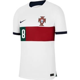 Bruno Fernandes #8 Portugal Auswärtstrikot Weltmeisterschaft 2022
