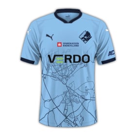 Herren Randers FC 2024/25 Heimtrikot
