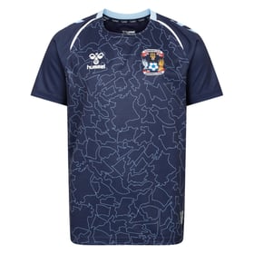 Kinder Coventry City 2024/25 Drittel Primäres Pre Match Shirt