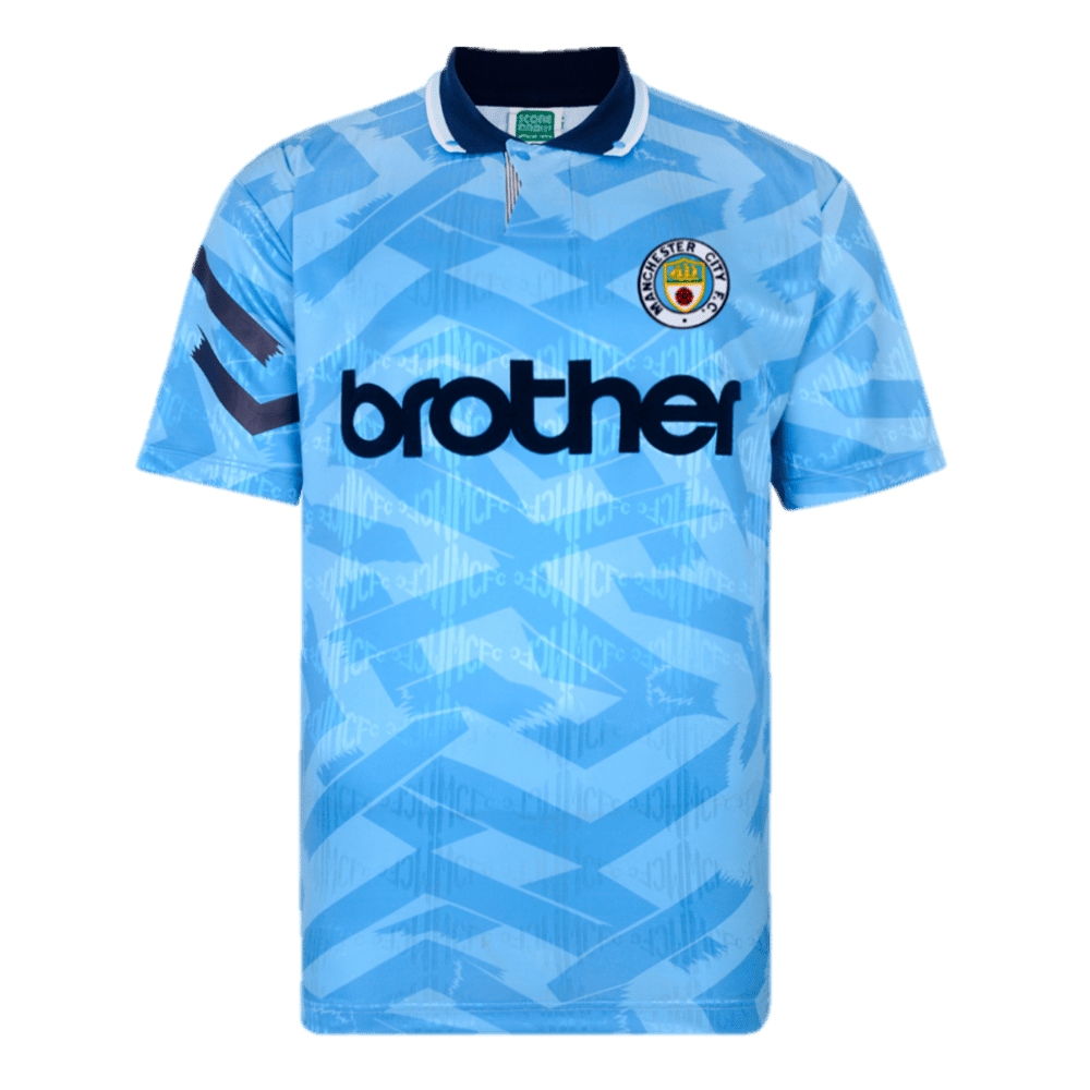 Maillot Rétro Domicile Homme Manchester City 1992