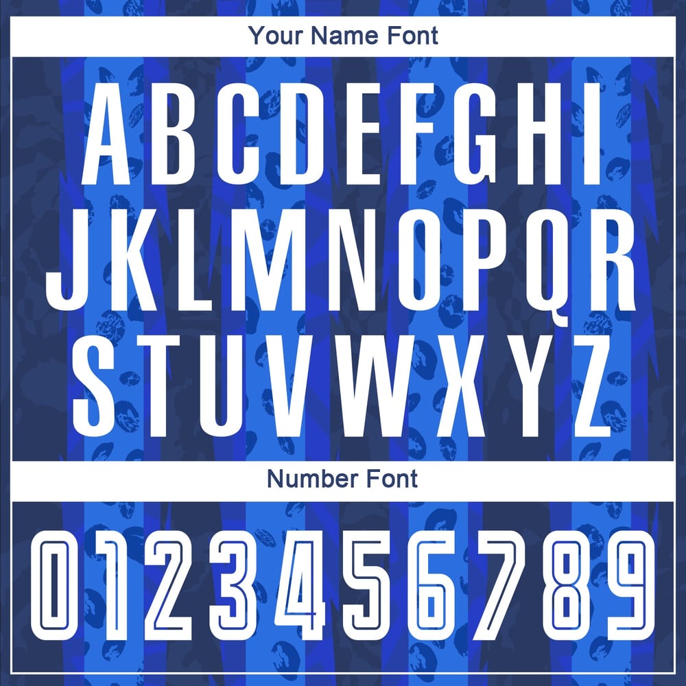 Navy White-Royal Custom Soccer Sublimation Uniform Away Jersey