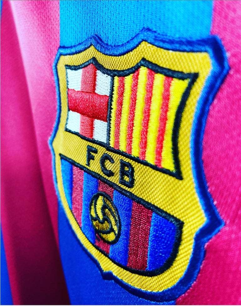 Kinder FC Barcelona 2005/06 Heimtrikot