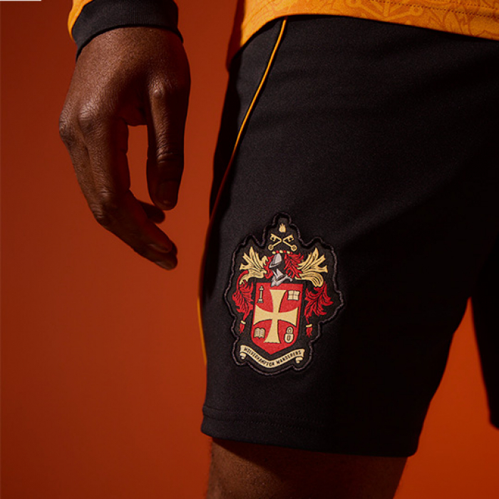 Pantalones cortos locales Wolverhampton Wanderers 2026/27 para mujer - Negro