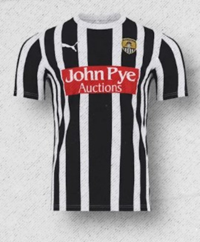 Kid's Notts County 2023/24 Home Shirt