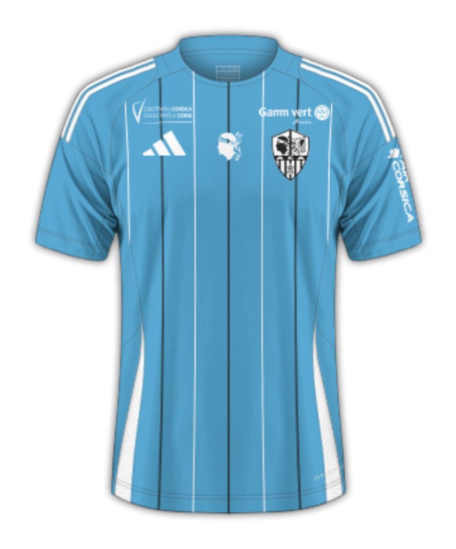 Damen AC Ajaccio 2024/25 Drittes Shirt