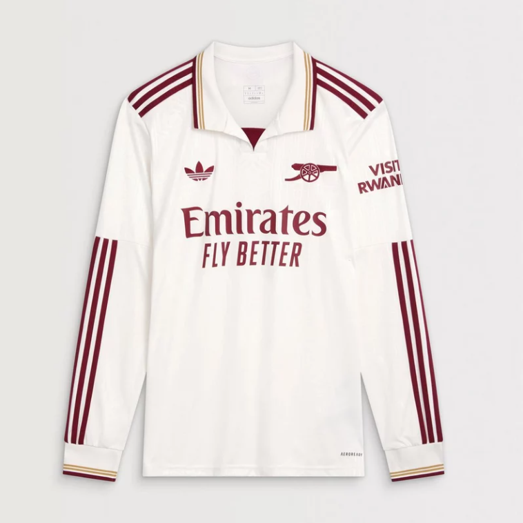 Kid's Arsenal 2025/26 Third Long Sleeve Shirt