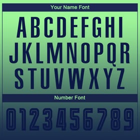 Fashion Jersey Soccer Fade Uniform Sublimation Green Long Navy Pea Sleeve Custom