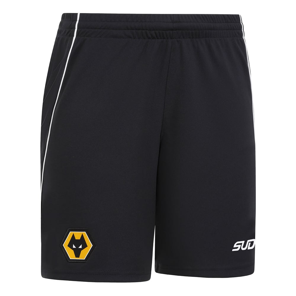 Damen Wolverhampton Wanderers 2026/27 Auswärtsshorts - Schwarz