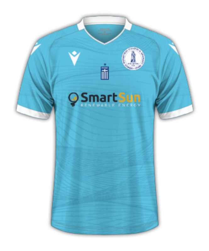 Kid's Ethnikos Neou Keramidiou 2024/25 Home Shirt