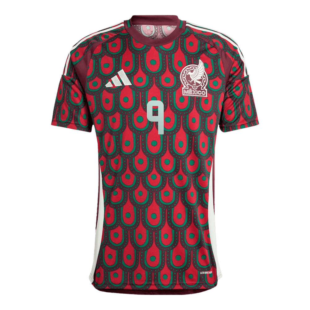 Raul Jimenez #9 Mexiko Heimtrikot Copa America 2024