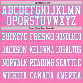 Pink Football Blue Mesh White-Light Custom Jersey Authentic