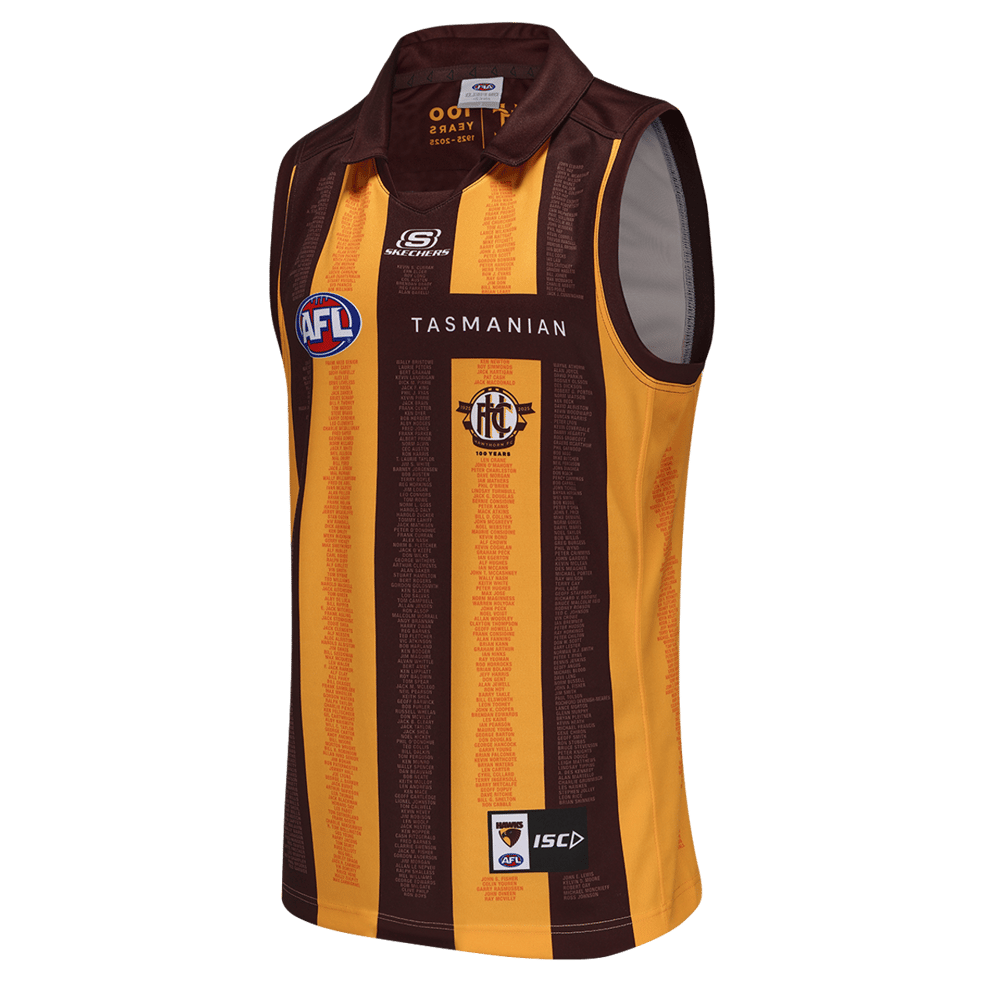 Men's Hawthorn Hawks 2025 Third Centenary Guernsey