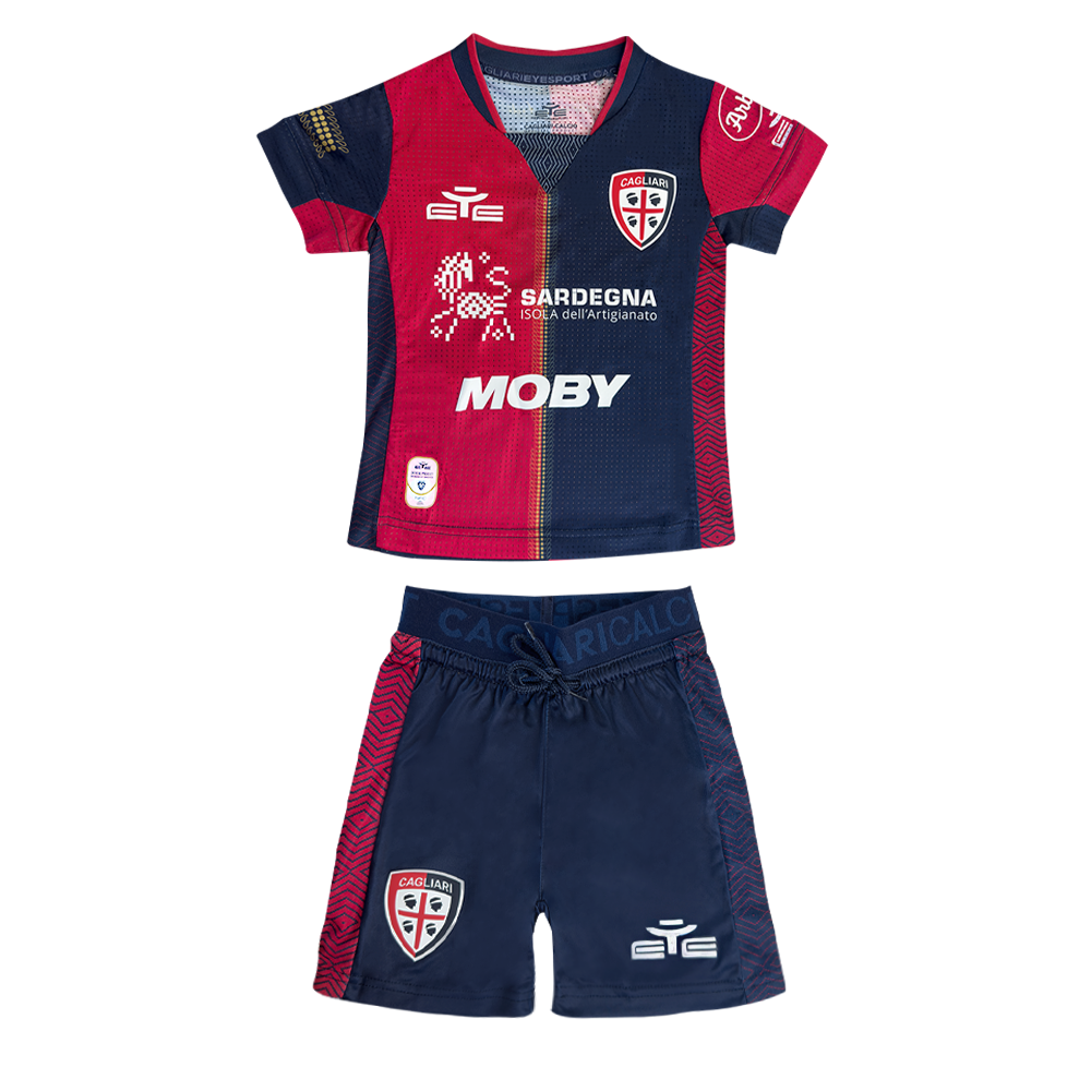 Kinder Cagliari Calcio 2024/25 Heimset