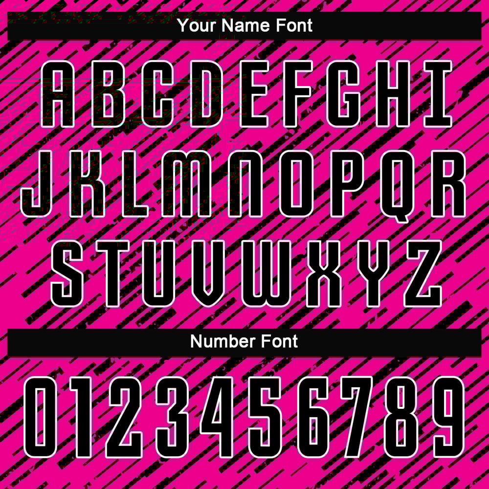 Custom Soccer Jersey Pink Uniform Sublimation Black-White