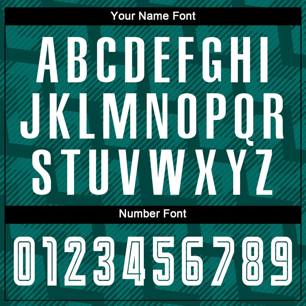 White-Black Jersey Uniform Custom Soccer Green Sublimation