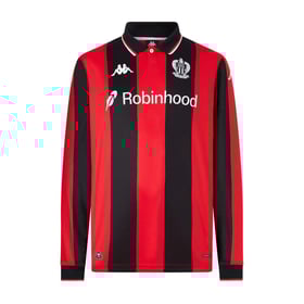 Kinder OGC Nizza 2025/26 Heimtrikot Langarm