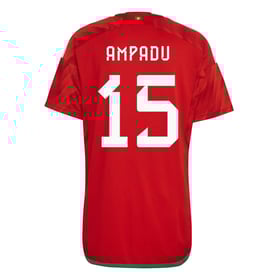 Ethan Ampadu #15 Wales Heimtrikot Weltmeisterschaft 2022
