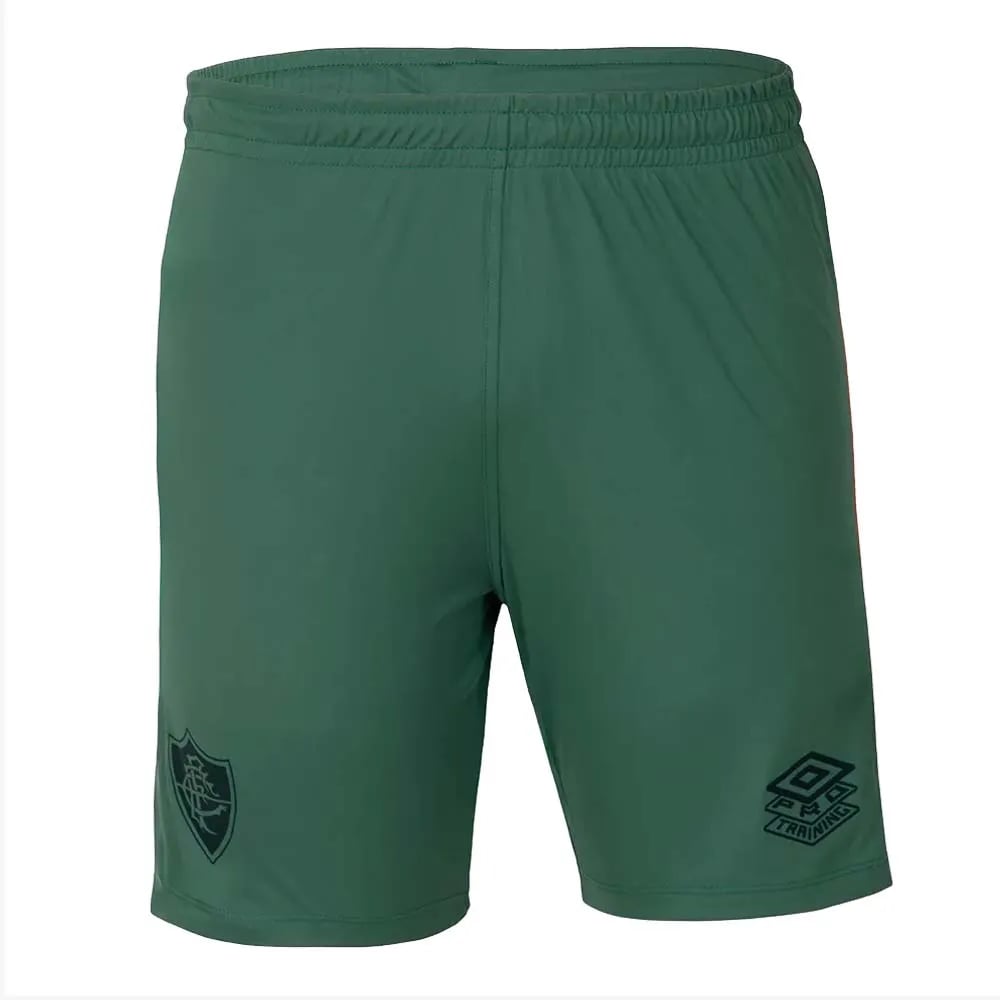 Kinder Fluminense 2025 Dritt Authentische Trainingsshorts - Grün