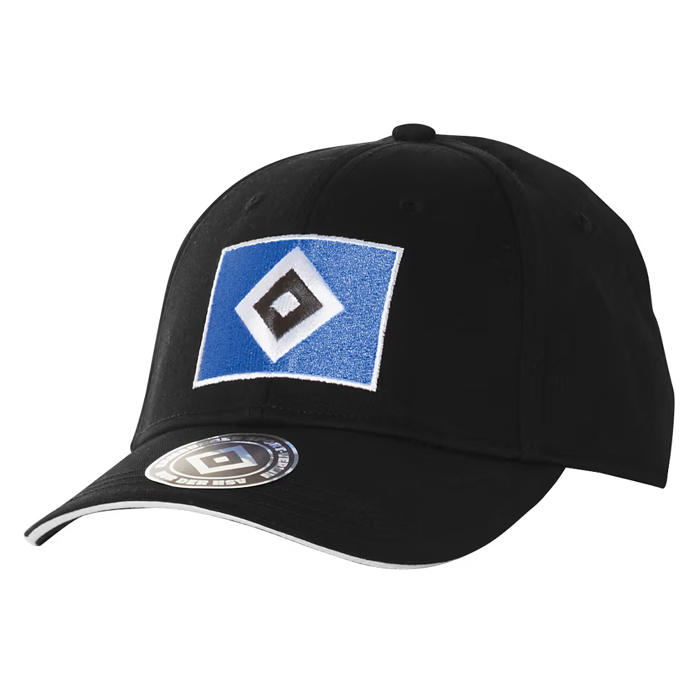 Hamburger SV Logo-Cap – Schwarz