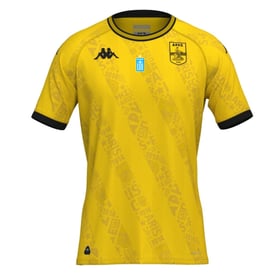 Kid's Aris FC 2024/25 Away Shirt - Yellow