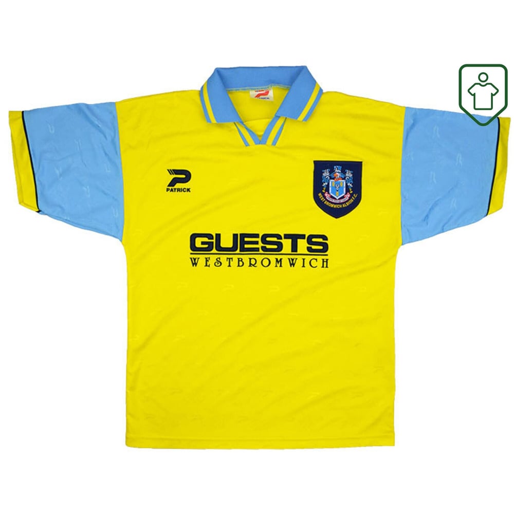 Herren West Bromwich Albion 1995/97 Auswärts-Retro-Trikot