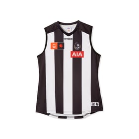 Men's Collingwood Magpies 2024 Home AFLW S9 Guernsey