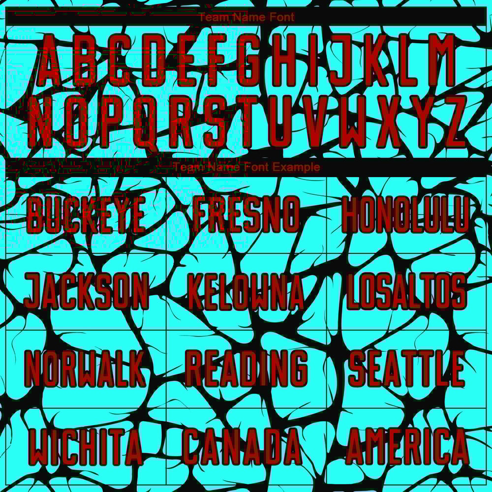 Sublimation Red-Black Soccer Uniform Jersey Aqua Custom