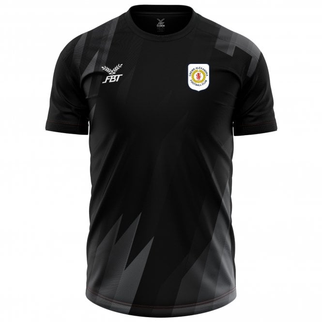 Maillot d'entraînement authentique troisième Homme Crewe Alexandra 2024/25 - Noir