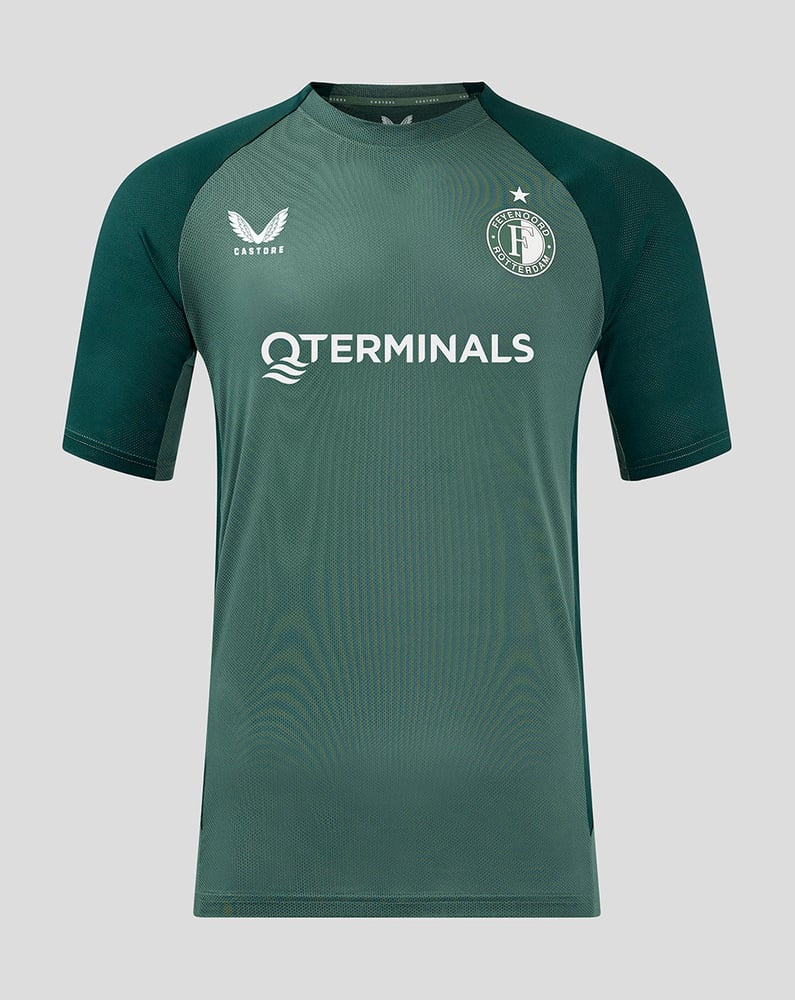 Herren Feyenoord 2024/25 Drittes Authentisches Pro Spieler Trainingstrikot