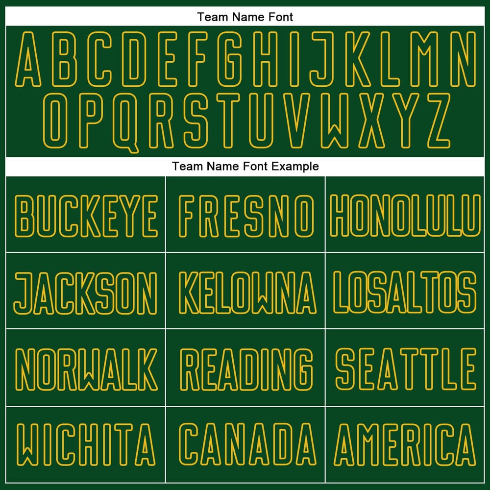 Green-Gold Split Soccer White Sublimation Uniform Fashion Jersey Custom