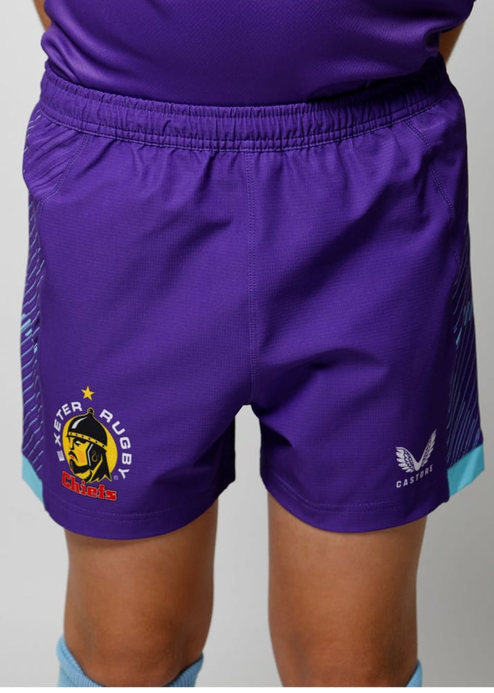 Kid's Exeter Chiefs 2025/26 Cup Shorts