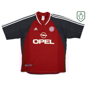 Men's Bayern Munich 2001/02 Home Retro Shirt Elber #9