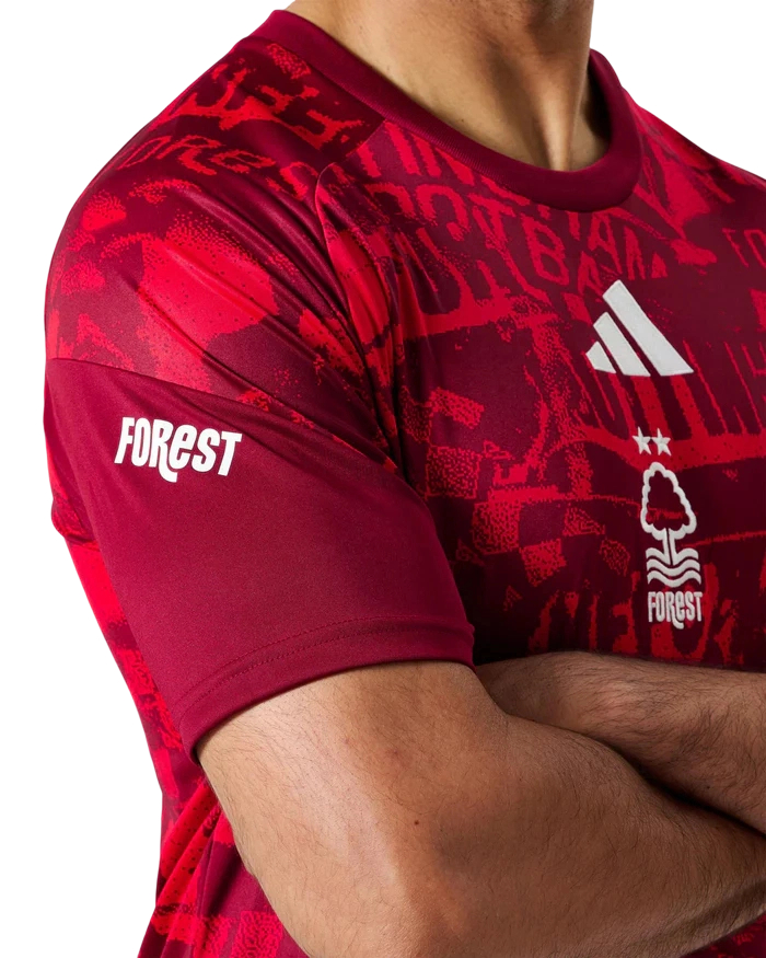 Maillot d'Échauffement Domicile Nottingham Forest 2026/27 Enfant