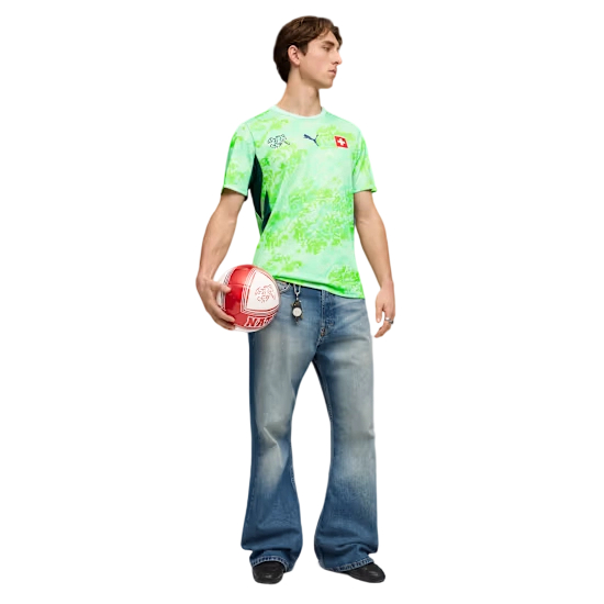 Camiseta Mundial 2026 Visitante Suiza Niño