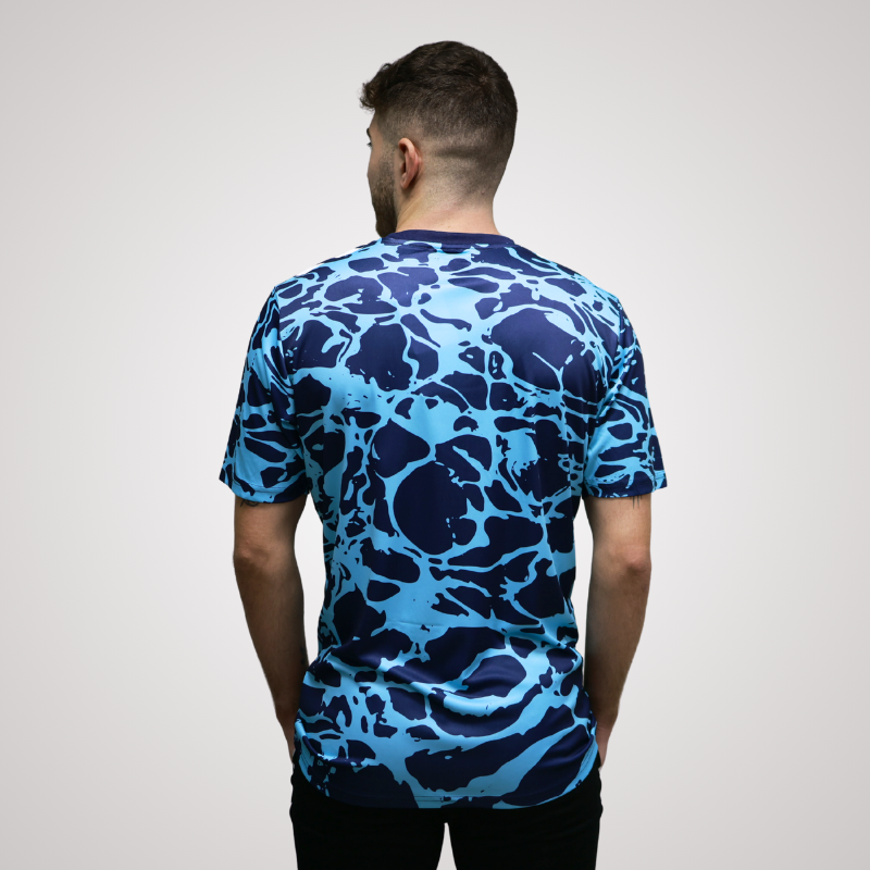 Kinder Málaga CF 2025/26 Drittes Aufwärmtrikot - Marineblau