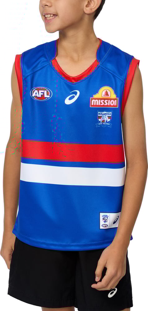 Kid's Western Bulldogs 2025 Home Guernsey