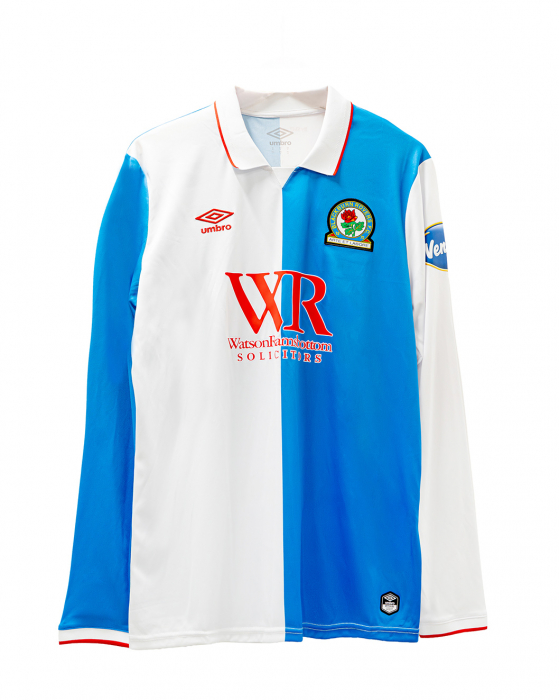 Kid's Blackburn Rovers 2026/27 Home Long Sleeve Shirt