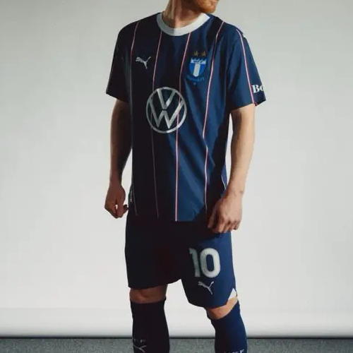 Herren Malmö FF 2024 Auswärtsshort - Blau